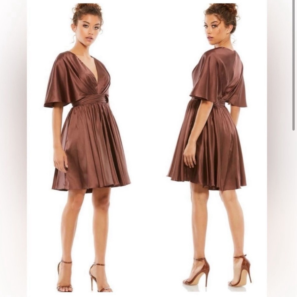 Ieena Duggal 26605 - Kimono-Styled Cocktail Dress